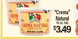 Angelo Caputo's Fresh Market Crema Natural offer