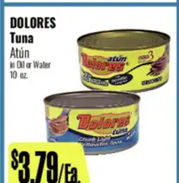 R Ranch Markets DOLORES Tuna offer