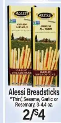 Angelo Caputo's Fresh Market Alessi Breadsticks offer