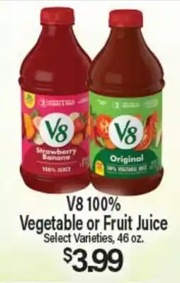 Angelo Caputo's Fresh Market V8 100% Vegetable or Fruit Juice offer
