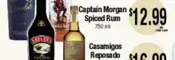 Big Saver Foods Captain Morgan Spiced Rum, Casamigos Reposado offer