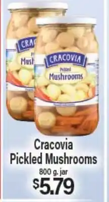 Angelo Caputo's Fresh Market Cracovia Pickled Mushrooms offer
