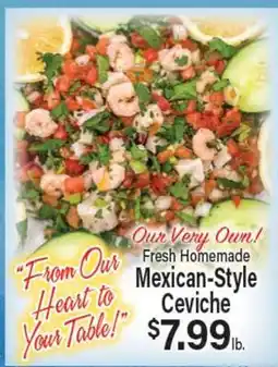Angelo Caputo's Fresh Market Our Very Own! Fresh Homemade Mexican-Style Ceviche offer
