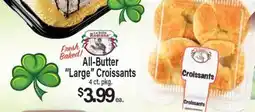 Angelo Caputo's Fresh Market All-Butter Large Croissants offer
