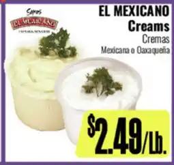 R Ranch Markets EL MEXICANO Cremas offer