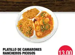Carnicerias Jimenez PLATILLO DE CAMARONES RANCHEROS PICOSOS offer