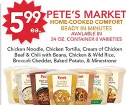 Pete's Fresh Market PETE'S MARKET HOME-COOKED COMFORT offer
