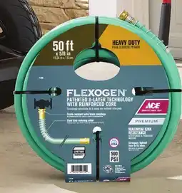 Ace Hardware Ace 50' Flexogen Heavy Duty Premium Garden Hose offer