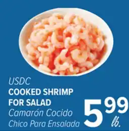 Cermak Fresh Market USDC COOKED SHRIMP FOR SALAD offer