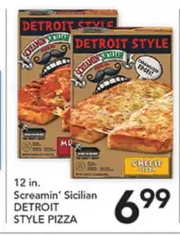 Pete's Fresh Market 12 in. Screamin' Sicilian DETROIT STYLE PIZZA offer