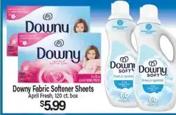 Angelo Caputo's Fresh Market Downy Fabric Softener Sheets offer