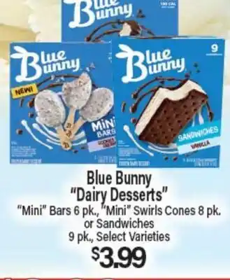 Angelo Caputo's Fresh Market Blue Bunny Dairy Desserts offer