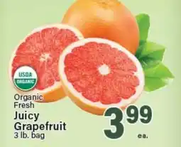 Angelo Caputo's Fresh Market Organic Fresh Juicy Grapefruit offer