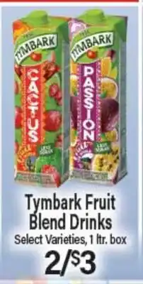 Angelo Caputo's Fresh Market Tymbark Fruit Blend Drinks offer