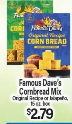 Angelo Caputo's Fresh Market Famous Dave's Cornbread Mix offer