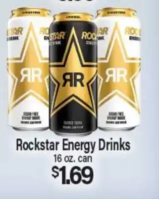 Angelo Caputo's Fresh Market Rockstar Energy Drinks offer