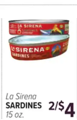 Cermak Fresh Market La Sirena SARDINES offer