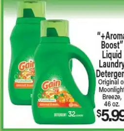 Angelo Caputo's Fresh Market +Aroma Boost Liquid Laundry Detergent offer