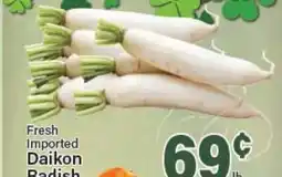 Angelo Caputo's Fresh Market Fresh Imported Daikon Radish offer