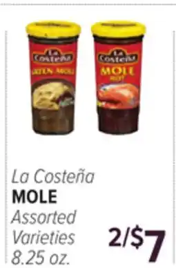 Cermak Fresh Market La Costeña MOLE offer
