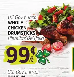 Cermak Fresh Market US Gov't Insp. WHOLE CHICKEN DRUMSTICKS offer