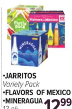 Cermak Fresh Market •JARRITOS Variety Pack •FLAVORS OF MEXICO •MINERAGUA offer