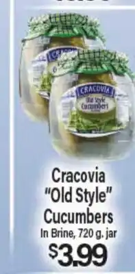 Angelo Caputo's Fresh Market Cracovia Old Style Cucumbers offer