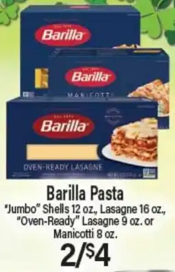 Angelo Caputo's Fresh Market Barilla Pasta offer