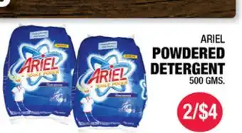 Carnicerias Jimenez ARIEL POWDERED DETERGENT offer