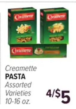 Cermak Fresh Market Creamette PASTA offer