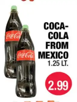 Carnicerias Jimenez COCA-COLA FROM MEXICO offer