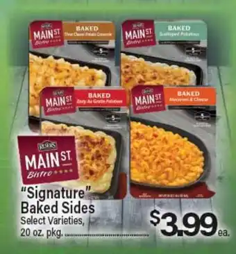 Angelo Caputo's Fresh Market Signature Baked Sides offer