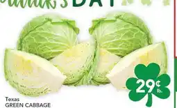 Pete's Fresh Market Texas GREEN CABBAGE offer