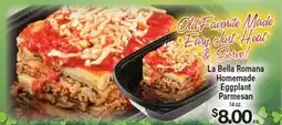 Angelo Caputo's Fresh Market La Bella Romana Homemade Eggplant Parmesan offer