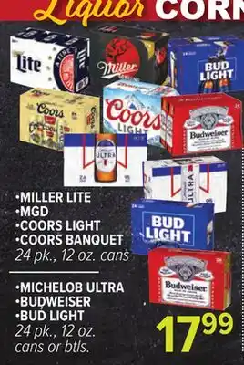 Cermak Fresh Market •MILLER LITE •MGD •COORS LIGHT •COORS BANQUET offer