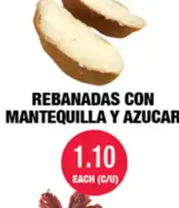 Carnicerias Jimenez REBANADAS CON MANTEQUILLA Y AZUCAR offer