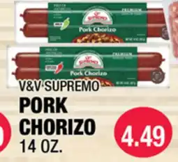 Carnicerias Jimenez V&V SUPREMO PORK CHORIZO offer