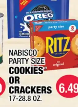 Carnicerias Jimenez NABISCO PARTY SIZE COOKIES OR CRACKERS offer