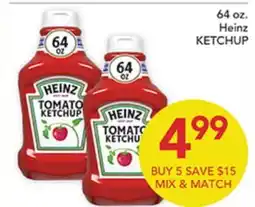 Pete's Fresh Market 64 oz. Heinz KETCHUP offer
