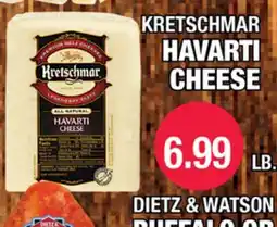 Carnicerias Jimenez KRETSCHMAR HAVARTI CHEESE offer