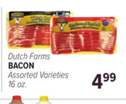 Cermak Fresh Market Dutch Farms BACON offer