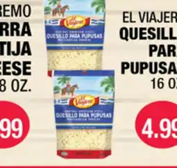 Carnicerias Jimenez EL VIAJERO QUESILLO PARA PUPUSAS offer