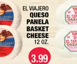Carnicerias Jimenez EL VIAJERO QUESO PANELA BASKET CHEESE offer