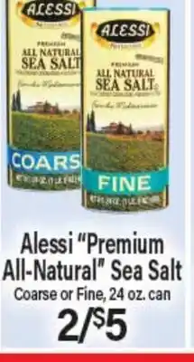 Angelo Caputo's Fresh Market Alessi Premium All-Natural Sea Salt offer