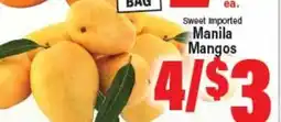 Angelo Caputo's Fresh Market Sweet Imported Manila Mangos offer