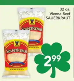 Pete's Fresh Market Vienna Beef SAUERKRAUT offer