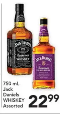 Pete's Fresh Market 750 mL Jack Daniel's WHISKEY offer