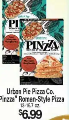 Angelo Caputo's Fresh Market Urban Pie Pizza Co. Pinzza Roman-Style Pizza offer