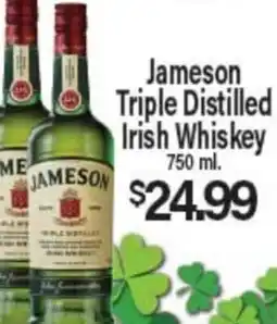 Angelo Caputo's Fresh Market Jameson Triple Distilled Irish Whiskey offer