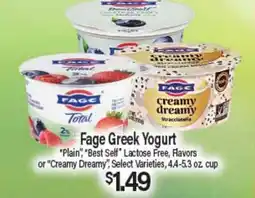 Angelo Caputo's Fresh Market Fage Greek Yogurt offer